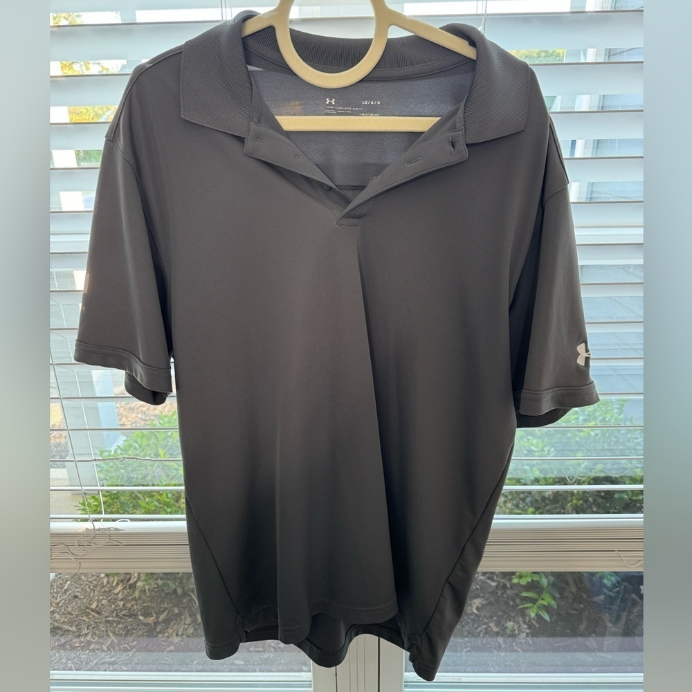Under Armour Men’s Loose Heatgear Polo Shirt Size L
